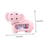 LOLIPPYY 2pcs Elephant Bath Water Thermometer Adorable Cartoon Design for Safety Measurement Bathtub Durable