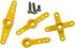 2PCS 4.3g GOTECK Mini Servo, Micro Full Metal Gear Digital Servo,for RC Car Model Boat Fixed-Wing Helicopter Airplane