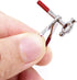 17PCS 1:12 Miniature Doll House Tools Metal Home Repair Multi-Tool Model Set Fun for Party Dollhouse Decoration Accessories Mini Yard Supplies Creative Pretend Toy (tool)