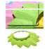 Baby Shower Soft Bath Head, Leaf Shaped Elastic Bath Safety Hat, Shower Visor for Toddler Baby Kids Washing Hair