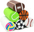 Honbay 6PCS Sports Themed Pencil Erasers - Basketball, Soccer, Football, Baseball, Tennis, Volleyball