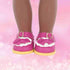 6 Pairs of Dorable Doll Shoes for 14 Inch Dolls, Cute Bow Shoes, Randomly Selected from 10 Shown
