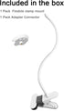 Baby Monitor Mount - Compatible with Babysense HD S2/V43 Baby Monitor, Flexible Clip Clamp Mount with Long Gooseneck Arm
