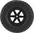 Goolsky 4Pcs AUSTAR AX-3020C 1.9 Inch Tires with Wheel Rim for 1/10 D90 SCX10 CC01 RC Rock Crawler