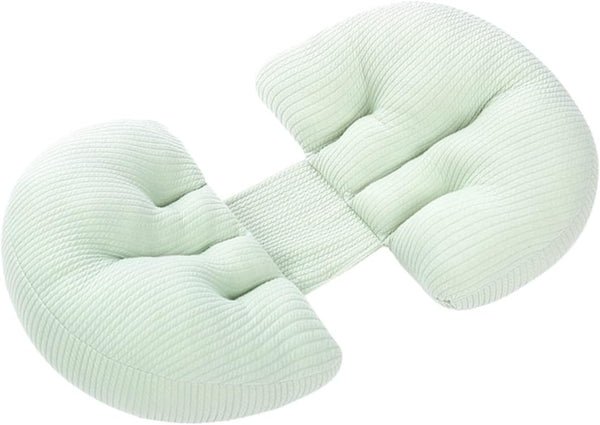 OUNONA Multifunctional U-Shaped Pregnancy Pillow for Lumbar Support Waist Pad for Comfortable