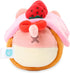 Anirollz Kittiroll Plush in Roll Cake Outfit, Kawaii Stuffed Animal with Removable Costume for Kids