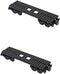 MOC City Creative Building Set Train Base Wheels, Low-Loader Truck & Railway