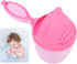 Shanbor Baby Waterfall Rinser Bath Cup, Eye Protection Baby Shampoo Rinse Cup for Baby Bath