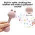 Set, 3-24 Baby Teether and Rattle Toy BPA-Free, Food-Grade Silicone, Easy-Grip Teething Rattle for Babies, Soothing
