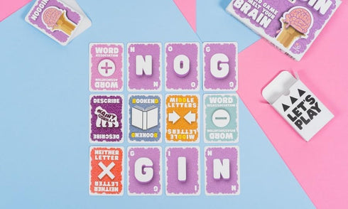 Noggin Party Game - Hilarious Fast-Thinking Word Game, Addictive Strategy Card Game for Kids & Adults