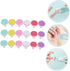 Trimmer 18 Pack Toddmomy Electric Nail Heads Baby Nail File Pad Non-Harmful Grinding Pad for Toddlers Lovely Design