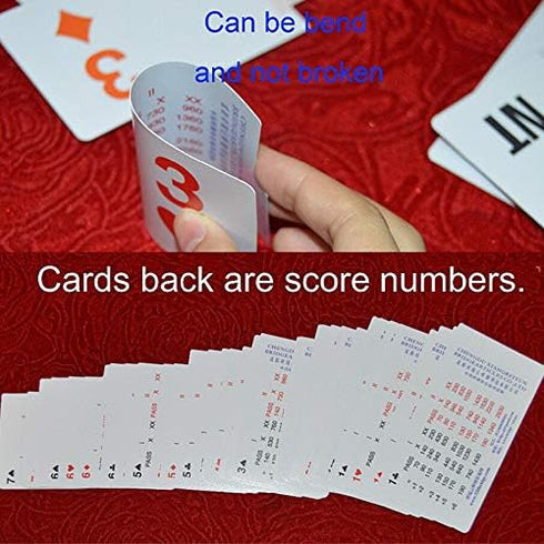 BabyFoxy Set 4 Set Jranter of Bridge Bidding Boxes for Bridge Game- of Four Bridge Bidding Boxes Premium Bridge kit