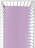 Baby Crib Fitted Sheet Poplin Natural Cotton for Standard Crib &Toddler Mattress