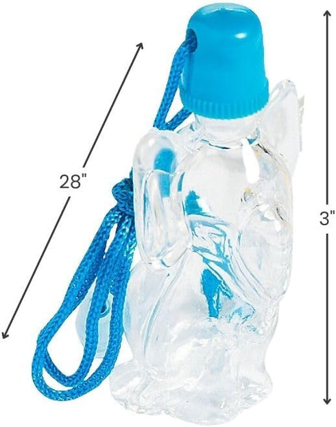 Fun Express Safari Sand Art Bottle Necklaces, VBS Vacation Bible School Supplies/Decor for Kids Crafts