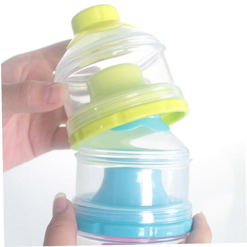 Beaupretty Portable Formula Dispenser High Capacity Stackable Milk Powder Container for Travel and Feeding Food Grade