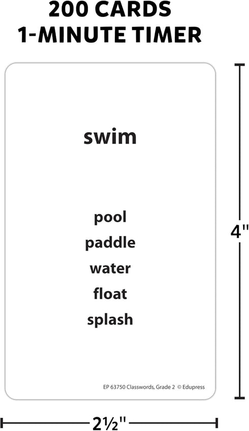Edupress Classwords Game, Grade 2 (EP63750)