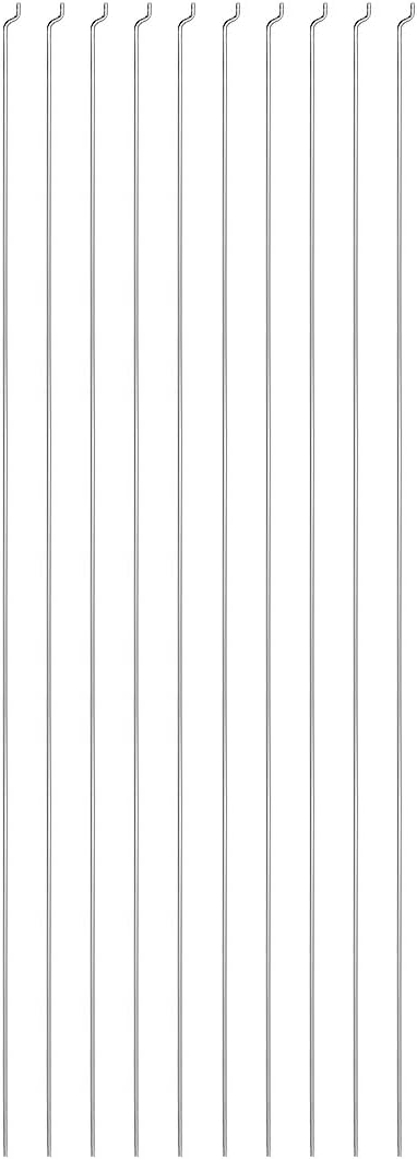 uxcell 1.5mm x 325mm Steel Z Pull/Push Rods for RC Airplane, Boat Replacement, Pack of 10