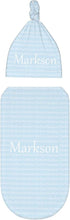 Generic Personalized Baby Swaddle Blanket with Name, Custom Nursery Blankets, Customized Infant Gifts,