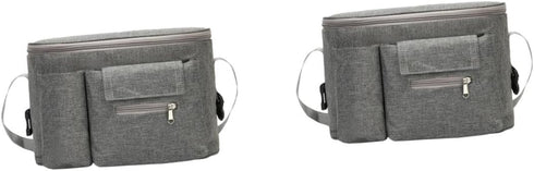 BESPORTBLE Multifunctional Nursery Bag Diaper Storage Pouch Hanging Bottle Organizer for Stroller