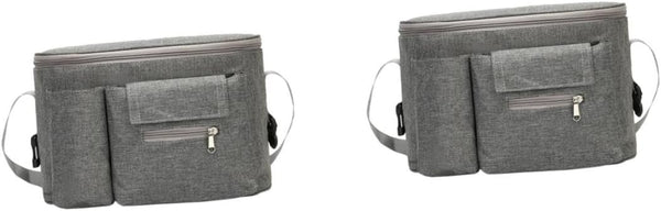 BESPORTBLE Multifunctional Nursery Bag Diaper Storage Pouch Hanging Bottle Organizer for Stroller