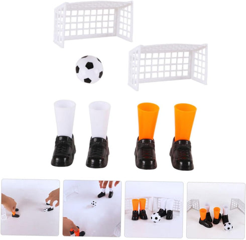 jojofuny 3 Sets Family Finger Soccer Game - Funny Table Football Toys for Kids - Plastic Game Board