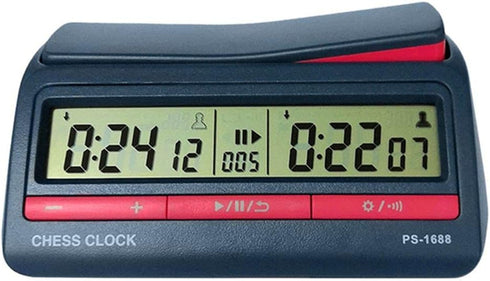 Leadigol Chess Clock, Advanced Digital Timer Board Game Accessory