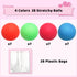 28 Packs Set JOYIN Valentines Day Gift Cards with Stress Ball Stretchy Squishy Toy Balls Sensory Squishy Toys Stress