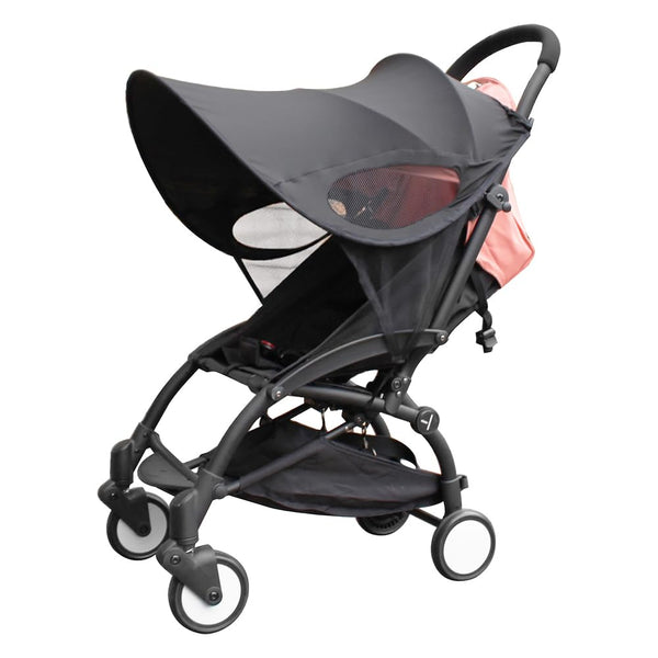 Universal Baby Stroller Sun Shade, Anti-UV Rain Shade Canopy Cover, Blackout Blind for Strollers, Car Seat, Pram