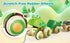 Hape Toddler Pull Along Frog Family Toy with Anti-Rollover Wheels