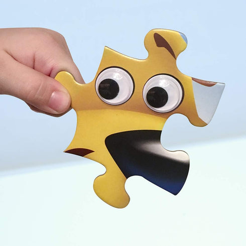 Masterpieces Funny Puzzle - Googly Eyes 48 Piece Jigsaw Puzzle for Kids - Pets