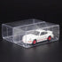 50 PCS 1/64 Scale Model Car Display Case, Transparent Toy Car Display Boxes for Hot Wheels and Matchbox Collectors