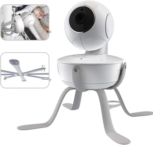 CHILLAX Universal Baby Monitor Holder Flexible, Adjustable Mount for Small Baby Cameras Compatible