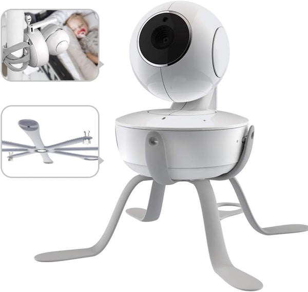 CHILLAX Universal Baby Monitor Holder Flexible, Adjustable Mount for Small Baby Cameras Compatible