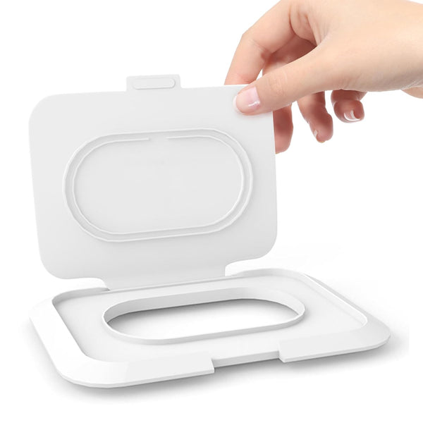 Reusable Wipes Lid for Non Flip Top Baby Wipes Refill, Reusable for