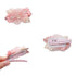 Flower Hair Clips Set for Baby Girl, Lightweight Floral Hair Bow Accessories, 3pcs for Toddler Gifts