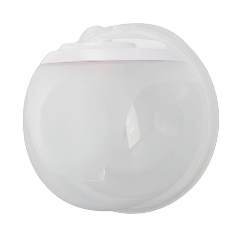 LHaefydore 240ml Hands Free Single Side Silicone Milk Collector Cup, Wearable Breast Pump Accessory, Food Grade PP