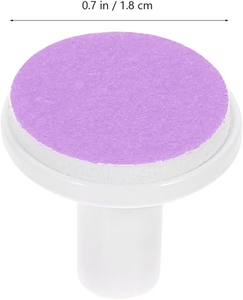 Set 12pcs Trimmer FRCOLOR Baby Nail File Pads Nail Grinding Heads Electric Nail Heads Infant Nail Care Tools