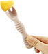 PandaEar Silicone Baby Spoons & Fork Feeding Set, 6 Pack, BPA Free Self Feeding Utensils for Infant Weaning