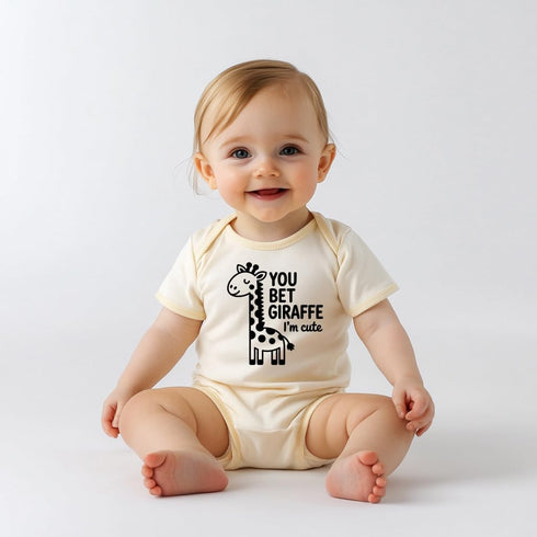 cheerilulu Newborn Infant Baby Boys Girls Bodysuit, Unisex Short Sleeve Funny Romper Reveal Pregnancy Announcement