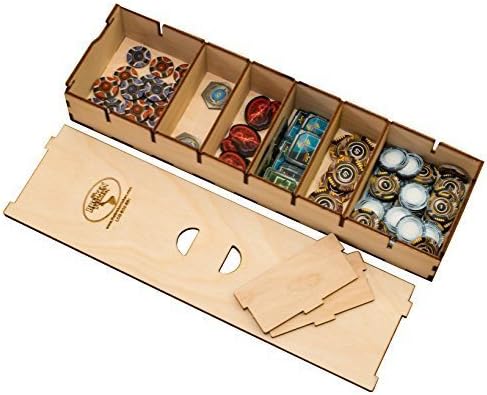 The Broken Token Long Bits Box - Card Game Organizer for Board Games