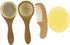 YARNOW Hair Brush and Comb Set Silicone Bath Scrubber for Newborns Soft