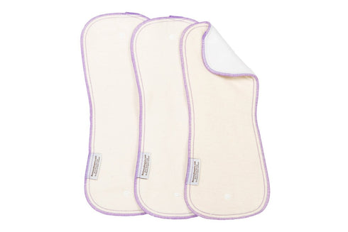 Buttons Diapers Buttons Hemp/Organic Cotton Diaper Inserts - Daytime - 3 Pack (XLarge)