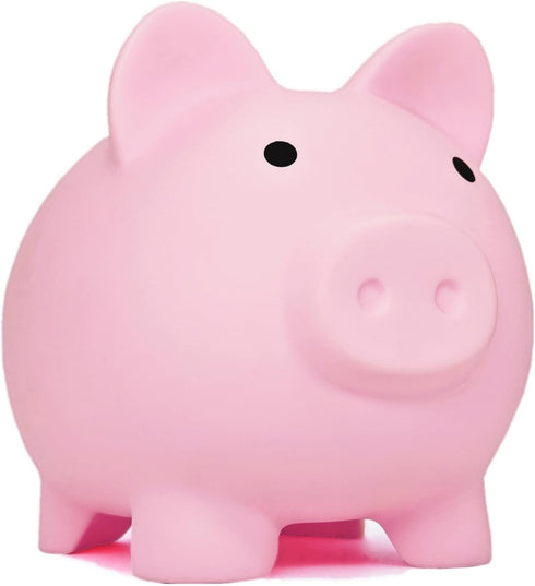 Piggy Bank for Sbrvaniy Piggy Coin Banks for Boys and Girls, My First Unbreakable Plastic Money Bank, S/M/L Size