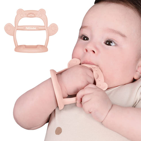 Baby Wrist Silicone Teether Soothing Pacifier for Infants 3+ Months Babies Made
