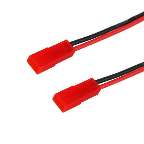 4mm Male Banana Plug Connector Charge Lead to JST, 20awg Soft Silicon Charging Cable Wire 30cm (Pack of 2)