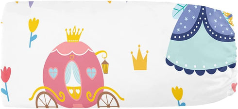 Datura home 3pcs Set, Crib Bedding Crib Sheet & Crib Skirt, Watercolor Butterfly Printed Nursery Bedding for Baby Boys