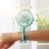 Suteng Clip-On Stroller Fan, Battery Operated Mini Portable Handheld Fan for Car Seat Crib, USB Rechargeable with 3