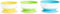 Munchkin Stay Put Suction Bowls for Babies and Toddlers, 3 Pack - Blue/Green/Yellow