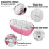 Swimming Inflatable Baby Bathtub,OIF Portable Kid Infant Toddler Thick Soft Cushion Air Pool Central Seat