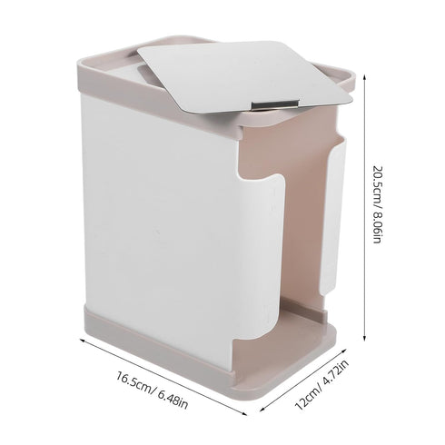 SOLUSTRE Breastmilk Pouch Storage Tower: Freezer Breastmilk Bags Storage Organizer Feeding Milk Bags Storing Holder